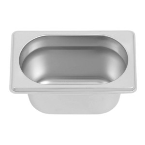 Bac Gastro GN 1/9 Inox - Profondità 100 mm - 1 L - Dynasteel