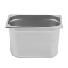 Bac Gastro GN 1/2 Inox - Profondità 200 mm - 12,5 L - Dynasteel