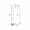 Kit scaffalatura cella frigorifera 1200x2700 TEFCOLD: ottimizza lo spazio di stoccaggio frigorifero
