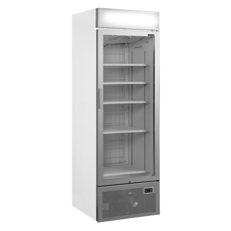 Vetrina Congelatore Porta Vetrata con Canopy Silver - 440L TEFCOLD: presentazione ottimale dei tuoi prodotti surgelati Vetrina Congelatore Porta Vetrata con Canopy Silver - 440L TEFCOLD: presentazione ottimale dei tuoi prodotti surgelati