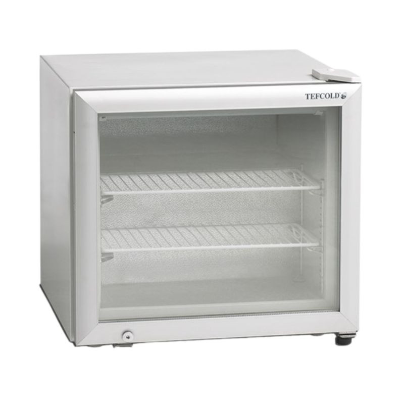 Congelatore Table Top Bianco 1 Porta Vetrata - 48 L | TEFCOLD Congelatore Table Top Bianco 1 Porta Vetrata - 48 L | TEFCOLD