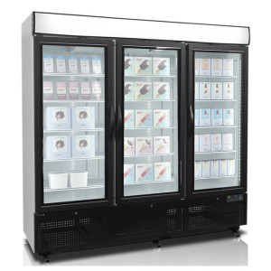Vetrina Congelatore 1657 L TEFCOLD - 3 Porte Vetrate - Bianco