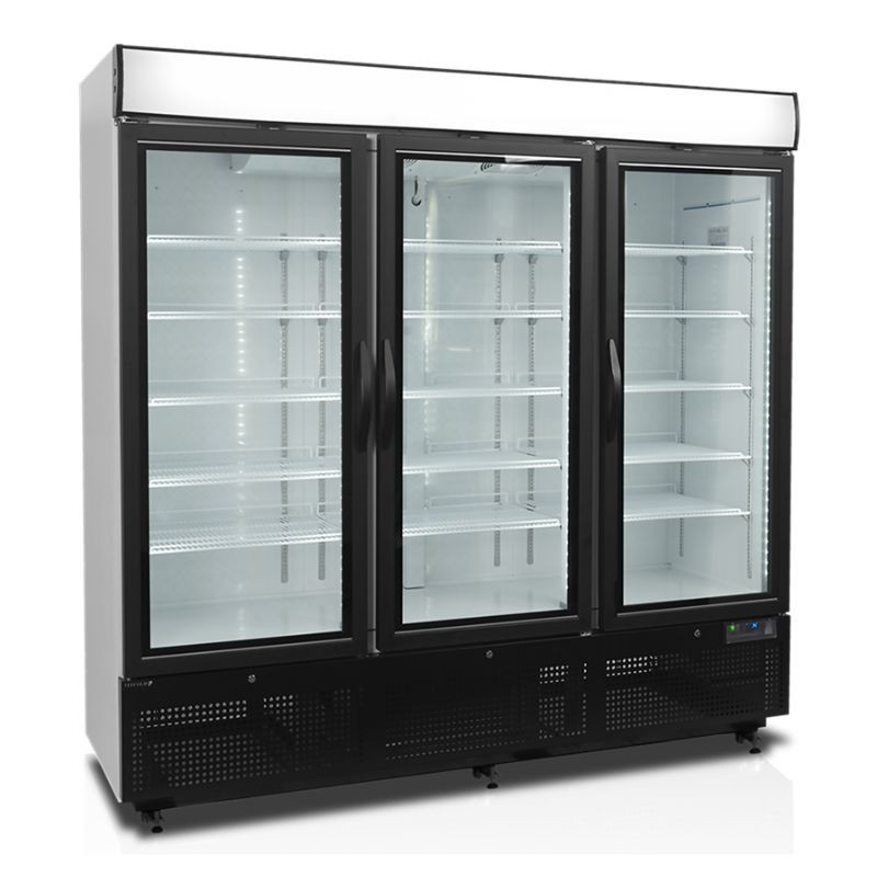 Vetrina Congelatore 1657 L TEFCOLD - 3 Porte Vetrate - Bianco Vetrina Congelatore 1657 L TEFCOLD - 3 Porte Vetrate - Bianco