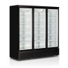 Vetrina Congelatore Nera - 3 Porte Vetrate - 1090 L | TEFCOLD Atom Maxi