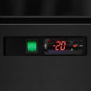 Vetrina Congelatore Nera - 3 Porte Vetrate - 1090 L | TEFCOLD Atom Maxi