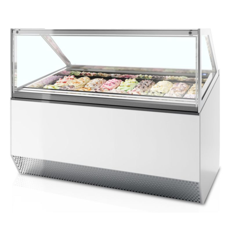 Vetrina refrigerata ventilata - Facciata dritta - 18 x 5L - TEFCOLD Millennium ST18 Vetrina refrigerata ventilata - Facciata dritta - 18 x 5L - TEFCOLD Millennium ST18