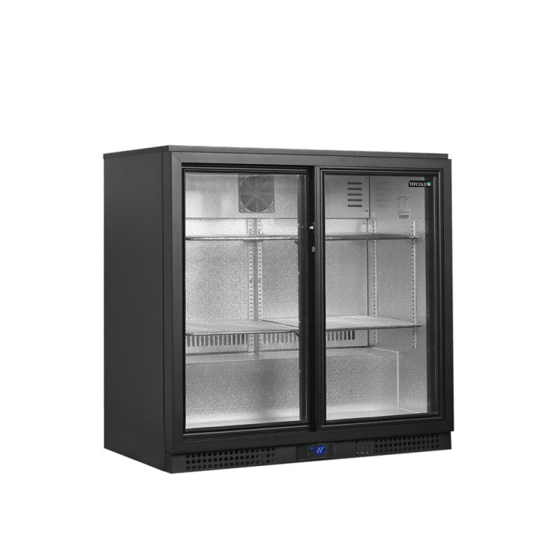 Retrobar Refrigerato 2 Porte in Vetro Scorrevoli - 188 L | TEFCOLD BA21S Retrobar Refrigerato 2 Porte in Vetro Scorrevoli - 188 L | TEFCOLD BA21S