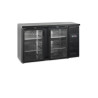 Retrobar Refrigerato 277L con Porte in Vetro - TEFCOLD: stoccaggio professionale pratico ed efficiente