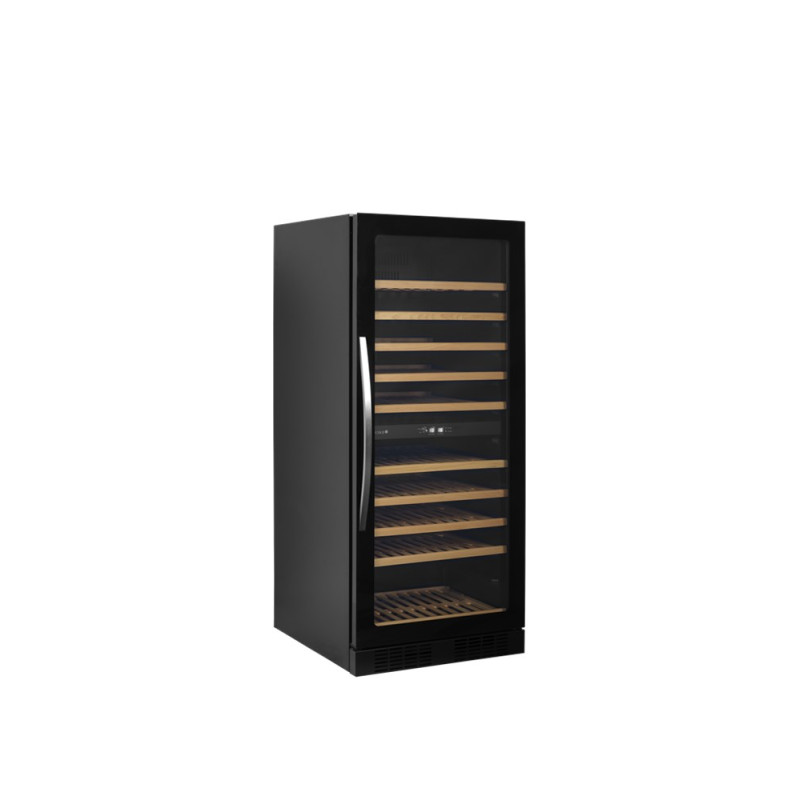 Cantina per Vino 1 Porta Vetrata senza Cornice - TEFCOLD | 119 bottiglie, a risparmio energetico e silenziosa Cantina per Vino 1 Porta Vetrata senza Cornice - TEFCOLD | 119 bottiglie, a risparmio energetico e silenziosa