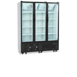 Armadio Frigorifero per Bevande 3 Porte in Vetro - 825 L TEFCOLD FS1600H: Conserva le tue bevande con efficienza e stile.