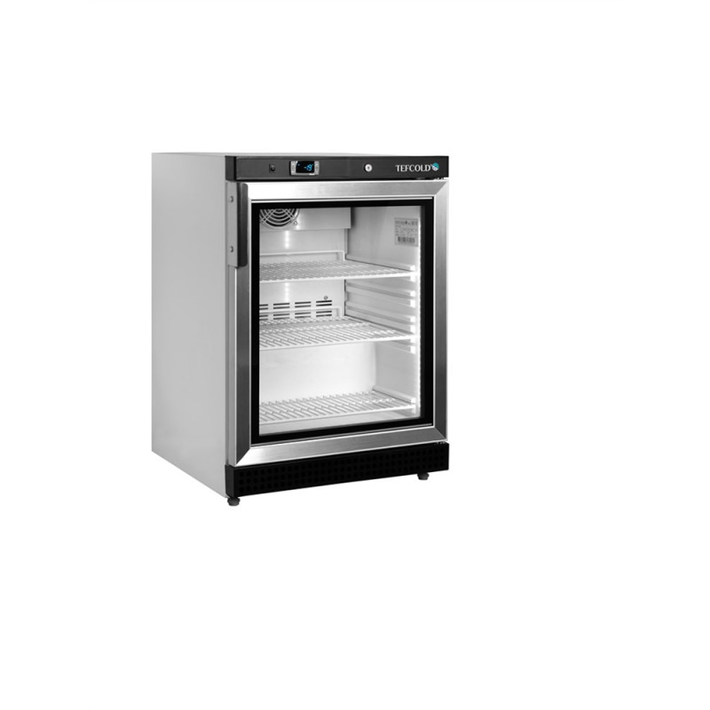 Armadio Refrigerato Negativo 120L Vetrato TEFCOLD Bianco Armadio Refrigerato Negativo 120L Vetrato TEFCOLD Bianco
