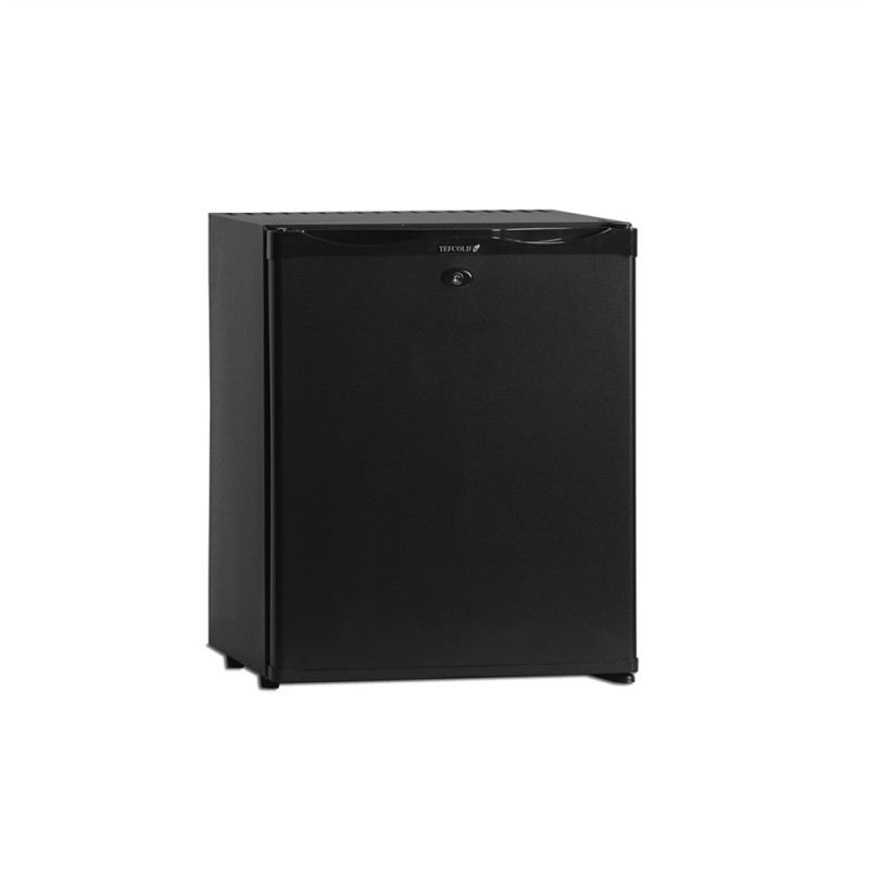 Mini Frigo da Bar Nero TEFCOLD - 27 L con Porta Piena Mini Frigo da Bar Nero TEFCOLD - 27 L con Porta Piena