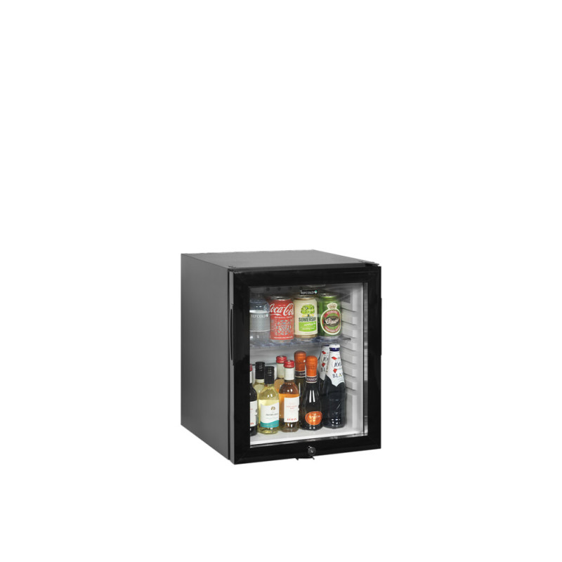Mini Frigo da Bar TEFCOLD TM35GC - Porta Vetrata Nera 24L Mini Frigo da Bar TEFCOLD TM35GC - Porta Vetrata Nera 24L