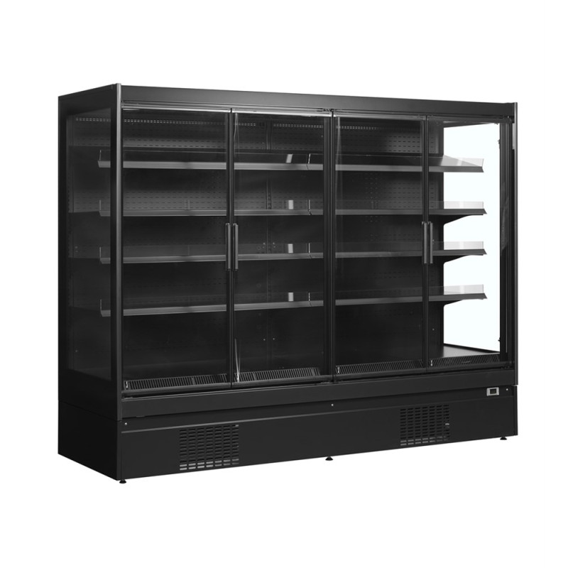 Vetrina Refrigerata TEFCOLD Positiva Nera - 1540 L Supermercato Vetrina Refrigerata TEFCOLD Positiva Nera - 1540 L Supermercato