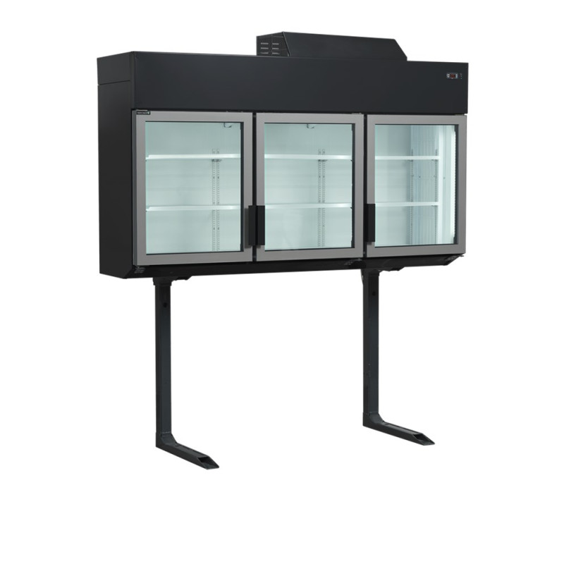 Congelatore Armadio Nero 3 Porte 545 L TEFCOLD MTF185B - Freddo Ventilato Tangenziale Congelatore Armadio Nero 3 Porte 545 L TEFCOLD MTF185B - Freddo Ventilato Tangenziale