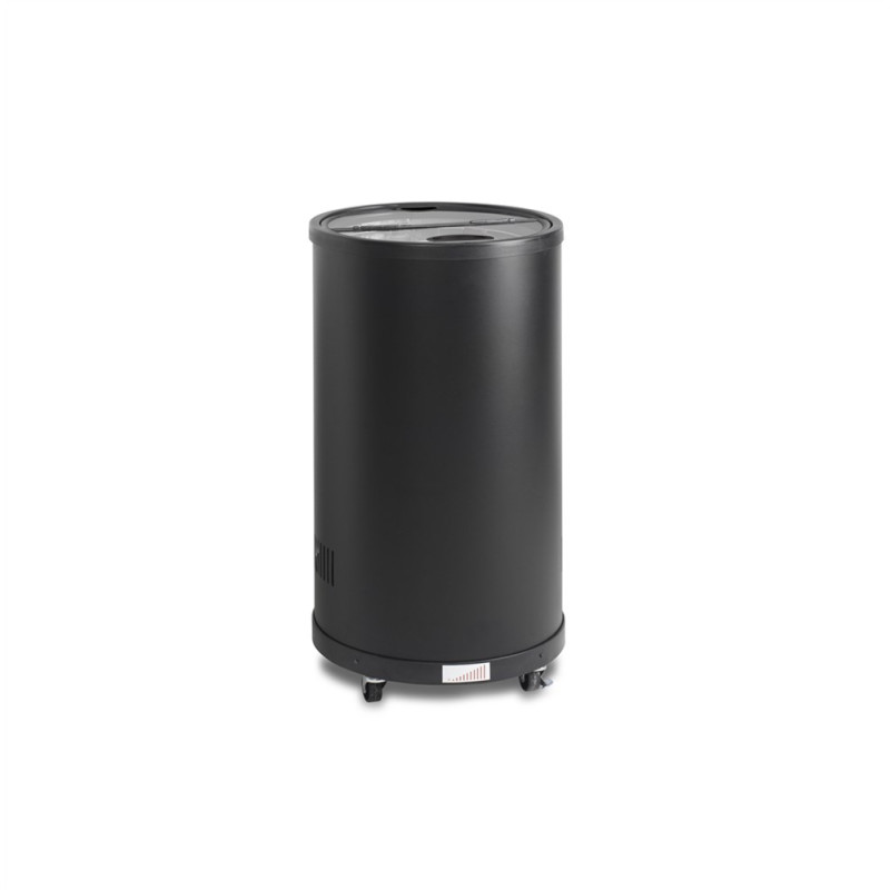 Raffreddatore Lattine Coperchio Nero 50 L TEFCOLD - Freschezza professionale Raffreddatore Lattine Coperchio Nero 50 L TEFCOLD - Freschezza professionale
