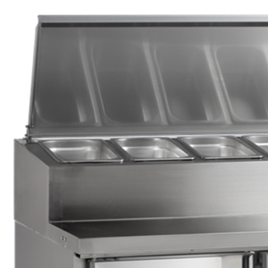 Tavolo Refrigerato di Preparazione GN 1/1 - 9 GN 1/3 TEFCOLD | Acciaio Inossidabile & Prestazioni Ottimali