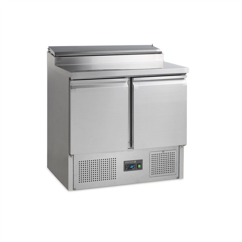 Tavolo refrigerato TEFCOLD GN 1/1 - 5 GN 1/6 : Preparazione professionale Tavolo refrigerato TEFCOLD GN 1/1 - 5 GN 1/6 : Preparazione professionale