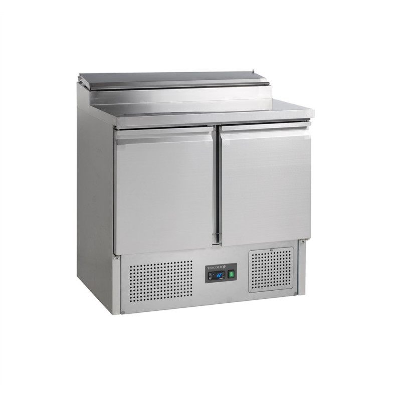 Saladette Refrigerata GN 1/1 Inox - 2 Porte - 201 L TEFCOLD Saladette Refrigerata GN 1/1 Inox - 2 Porte - 201 L TEFCOLD