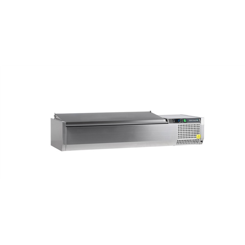 Saladette Inox TEFCOLD - Statico - 5 GN 1/4 Saladette Inox TEFCOLD - Statico - 5 GN 1/4