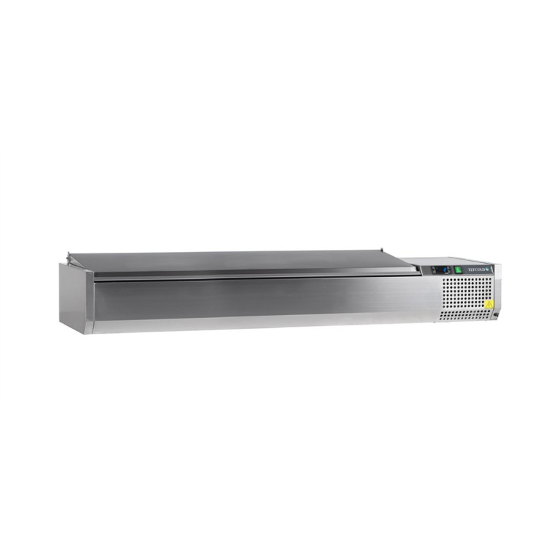 Saladette da appoggio TEFCOLD - Coperchio Inox - 8 GN 1/3 Saladette da appoggio TEFCOLD - Coperchio Inox - 8 GN 1/3