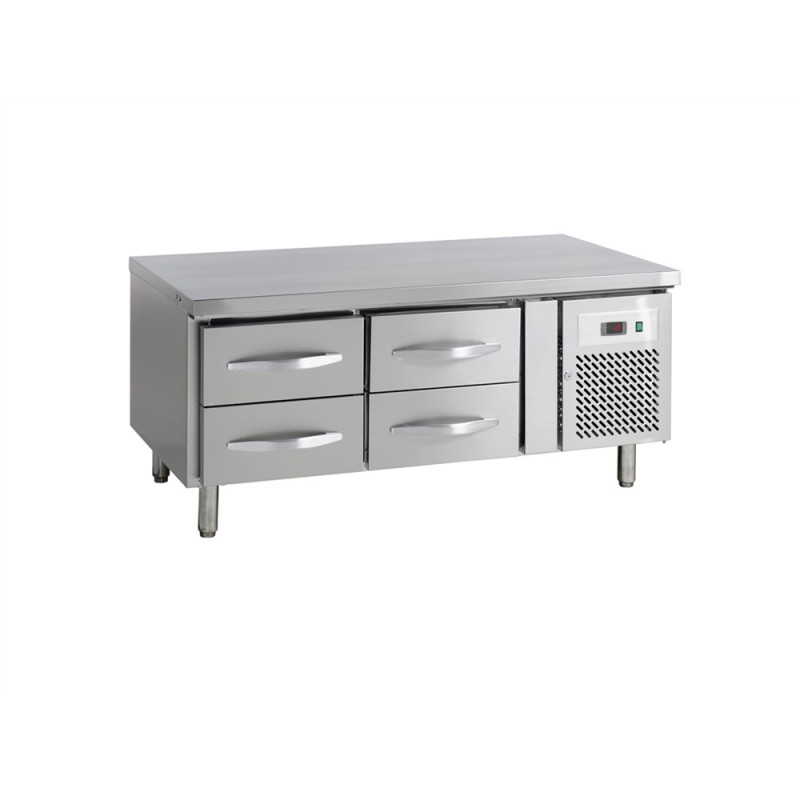 Tavolo Refrigerato Positivo GN 1/1 - 170 L - 4 Cassetti TEFCOLD UC5240 Tavolo Refrigerato Positivo GN 1/1 - 170 L - 4 Cassetti TEFCOLD UC5240