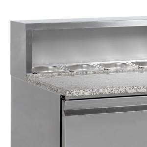 Mobile per Pizza - 5 GN 1/6 in Acciaio Inox | TEFCOLD PT920