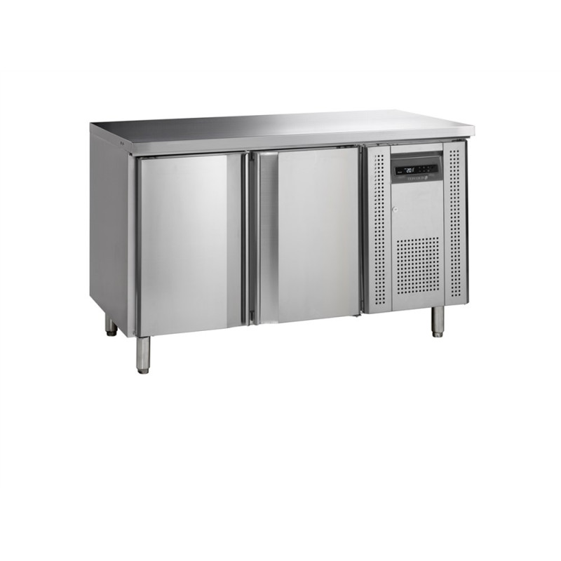 Tavolo Refrigerato Negativo Inox 2 Porte GN 1/1 TEFCOLD - Stoccaggio Ottimale Tavolo Refrigerato Negativo Inox 2 Porte GN 1/1 TEFCOLD - Stoccaggio Ottimale