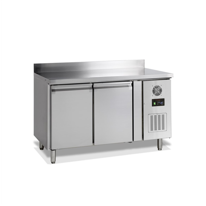 Tavolo Refrigerato Negativo 2 Porte con Alzatina - 272 L | TEFCOLD Tavolo Refrigerato Negativo 2 Porte con Alzatina - 272 L | TEFCOLD