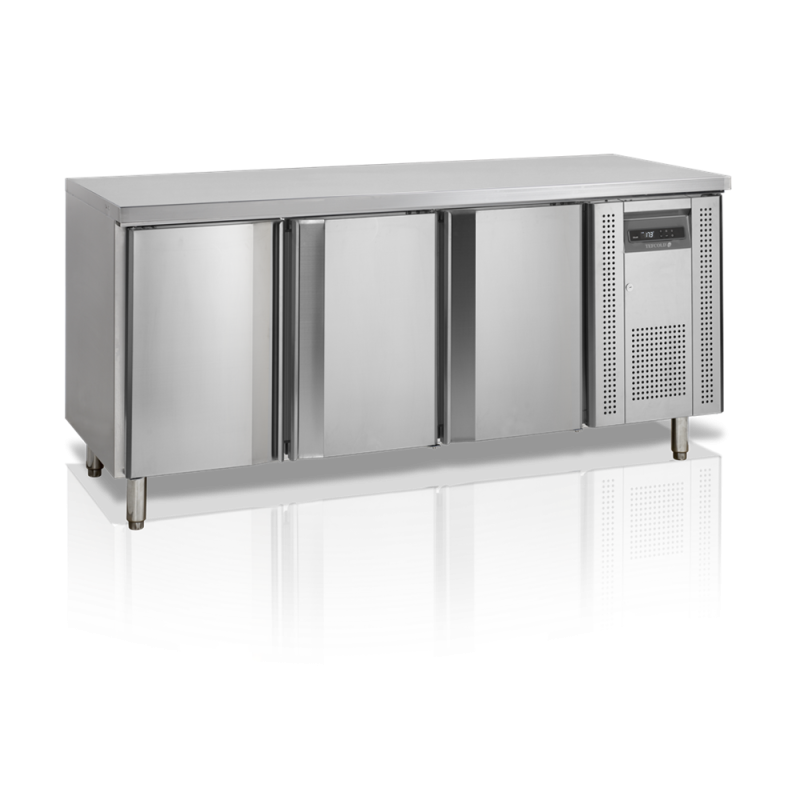 Tavolo Refrigerato Positivo 3 Porte 345L TEFCOLD - Prestazioni ottimali per i professionisti Tavolo Refrigerato Positivo 3 Porte 345L TEFCOLD - Prestazioni ottimali per i professionisti