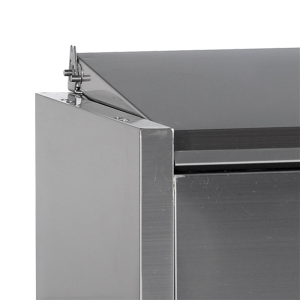 Saladette da Appoggio Inox - 9 GN 1/3 TEFCOLD: Pratica ed Elegante
