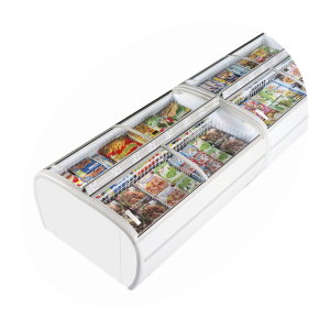 Frigorifero Congelatore 2 Coperchi Bianco 1255 L TEF­COLD