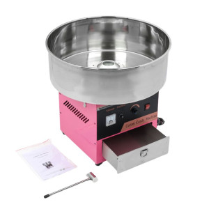 Macchina per Zucchero Filato Elettrica Dynasteel - Preparazione Rapida e Facile | Fourniresto