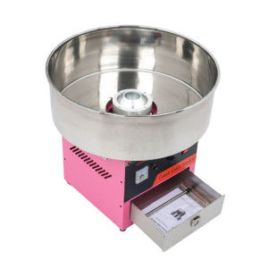 Macchina per Zucchero Filato Elettrica Dynasteel - Preparazione Rapida e Facile | Fourniresto