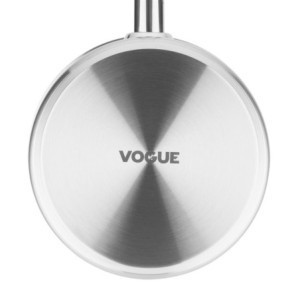 Casseruola in acciaio inossidabile Vogue 180 x 110 mm - Cucina professionale di qualità