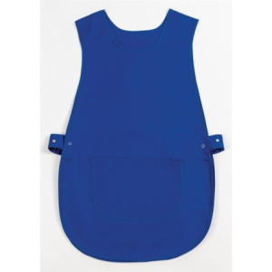 Grembiule a tunica con tasca blu reale - Whites Chefs Clothing