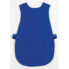 Grembiule a tunica con tasca blu reale - Whites Chefs Clothing