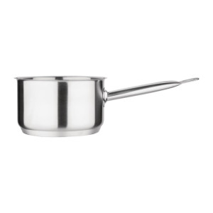 Casseruola in acciaio inossidabile Vogue 180 x 110 mm - Cucina professionale di qualità