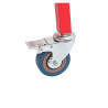 Carrello per Macchina per Pop Corn - Rosso - Dynasteel