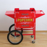 Carrello per Macchina per Pop Corn - Rosso - Dynasteel
