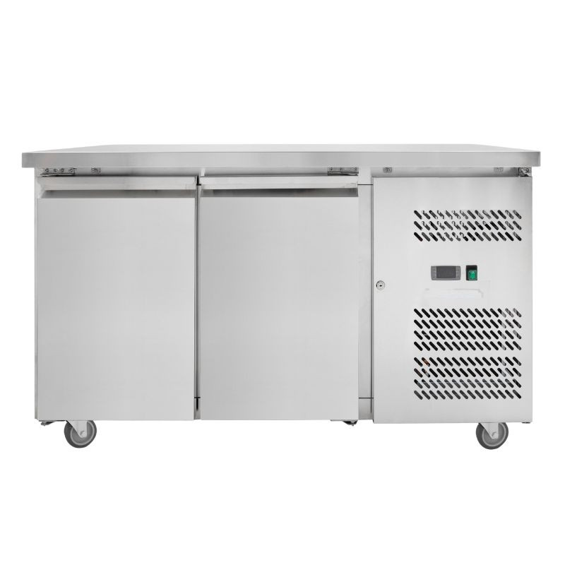 Tavolo Refrigerato 2 Porte GN1/1 - Profondità 700 - Dynasteel Tavolo Refrigerato 2 Porte GN1/1 - Profondità 700 - Dynasteel