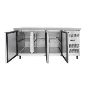 Tavolo Refrigerato 3 Porte GN1/1 - Profondità 700 - Dynasteel