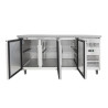 Tavolo Refrigerato 3 Porte GN1/1 - Profondità 700 - Dynasteel
