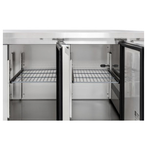 Tavolo Refrigerato 3 Porte GN1/1 - Profondità 700 - Dynasteel
