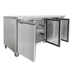 Tavolo Refrigerato 3 Porte GN1/1 - Profondità 700 - Dynasteel
