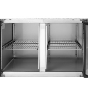Mobile per pizza 600x400 - 3 porte Dynasteel | Acciaio inossidabile di qualità