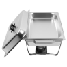 Chafing Dish 9 L - GN 1/1 Eco Dynasteel: mantenete i vostri piatti caldi