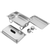 Chafing Dish 9 L - GN 1/1 Eco Dynasteel: mantenete i vostri piatti caldi