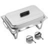 Chafing Dish 9 L - GN 1/1 Eco Dynasteel: mantenete i vostri piatti caldi