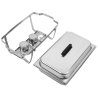 Chafing Dish 9 L - GN 1/1 Eco Dynasteel: mantenete i vostri piatti caldi